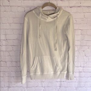 Aeropostale Woman’s  Light Cream Hoodie Sweatshirt Size‎ XS